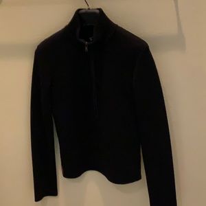 Prada red label black sweater